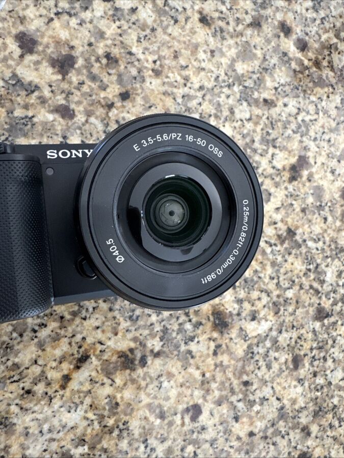 Sony ZV-E10 Mirrorless Camera with 16-50mm Lens (Black)