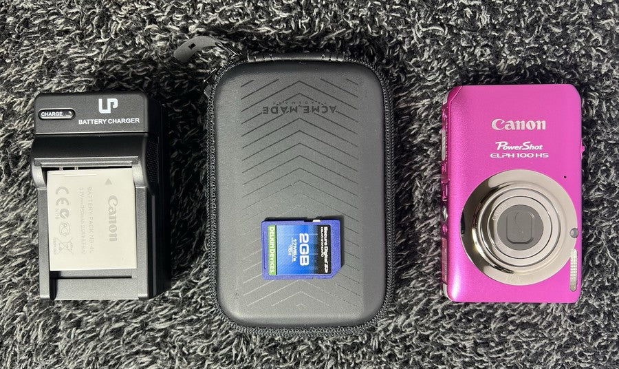 Canon PowerShot ELPH100HS 12.1MP Digital Camera with 4X Zoom