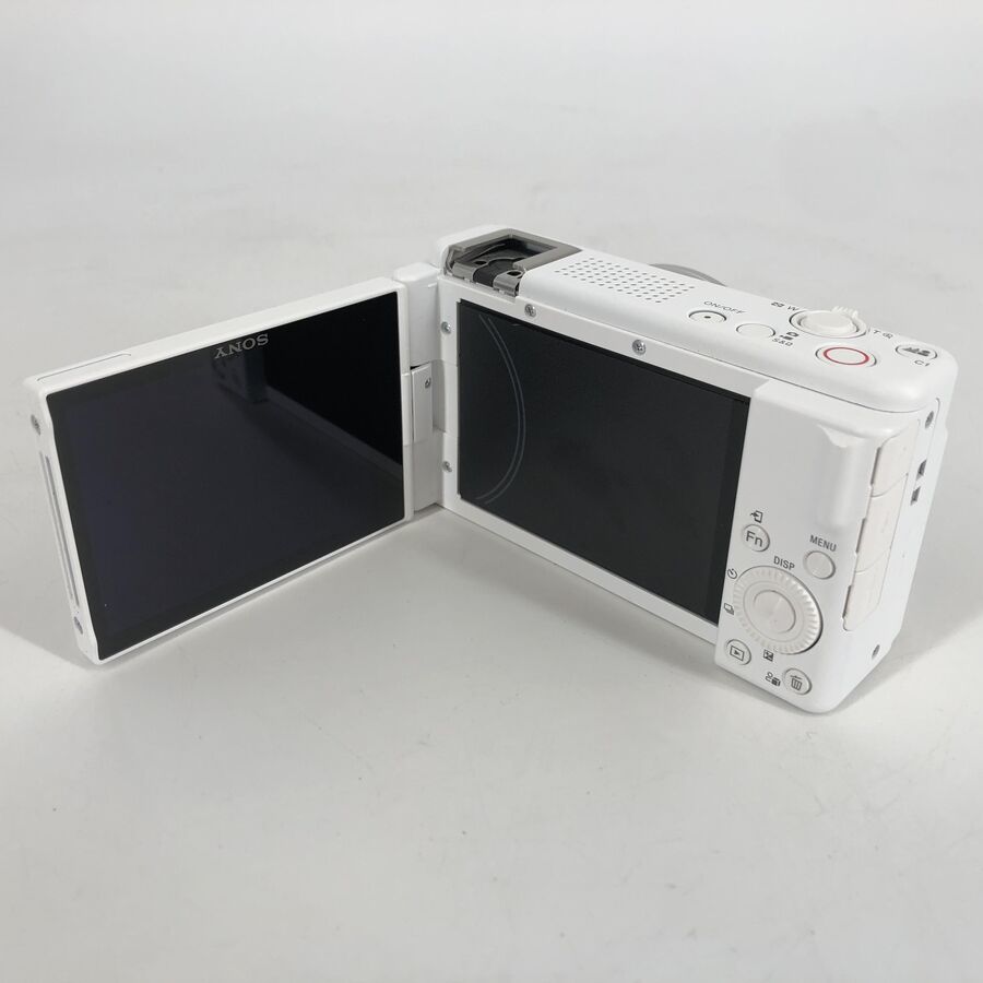 Sony Digital Camera ZV-1F 20.1MP - Excellent Condition w/ Battery + Case